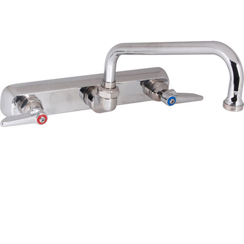 (image for) T&S Brass 1126 FAUCET,8"WALL , 8"SPT,LEADFREE